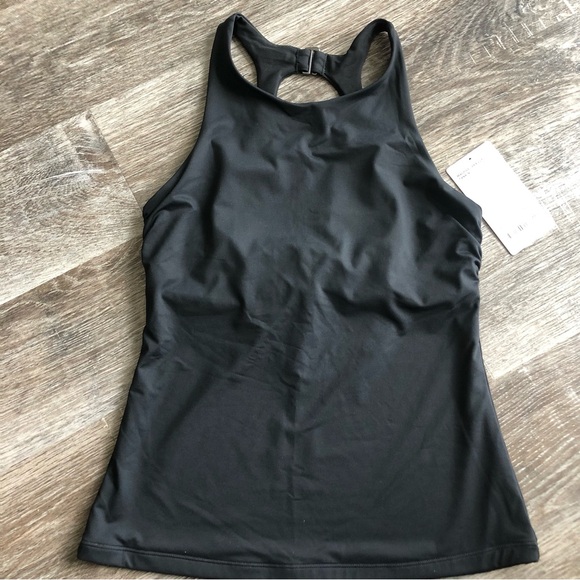 New With Tags Black Maldives Athleta Tankini Top - 34B/32C - Picture 12 of 15